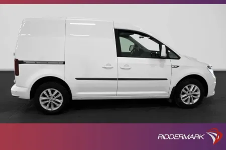 Volkswagen Caddy 2.0TDI Värmare Dragkrok V-inredd PDC Moms